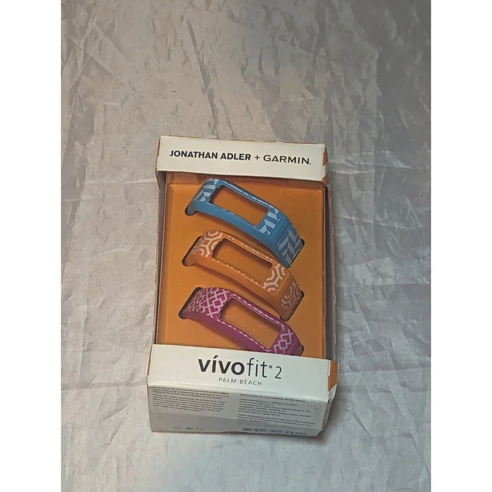 Garmin Style Jonathan Adler Collection Wrist Bands for vívofit2 Palm Beach
